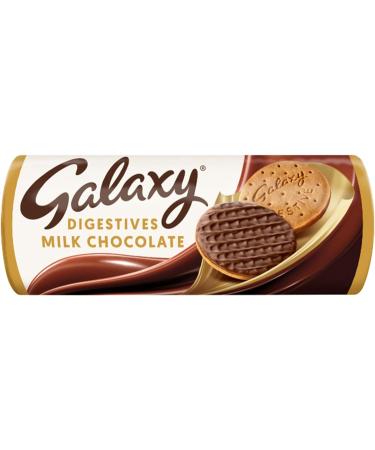 Chocolate Digestive Biscuits Bundle With Galaxy Chocolate Orange Digestives 300g x2 and Milk Chocolate Digestive 300g x2 (4 Pack) - Buy Online on GoSupps.com