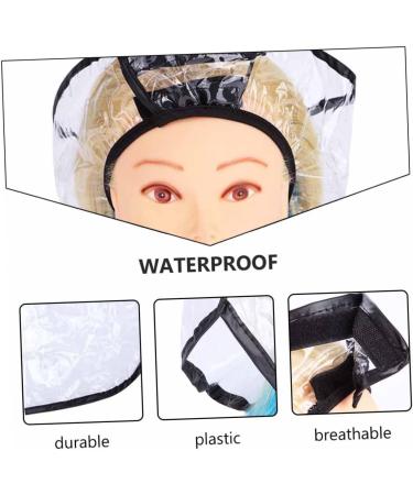 FOMIYES 2pcs Elderly Shampoo Bib Shampoo for Colored Hair Barber Hair Salon Apron Hair Care Shampoo Cap 57x25x1cm White - Buy Online on GoSupps.com