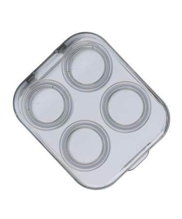 Zerodi Contact Lens Container Set - Transparent & Hygienic Travel Tweezers Clip - Perfect for Office & Travel - Buy Online on GoSupps.com