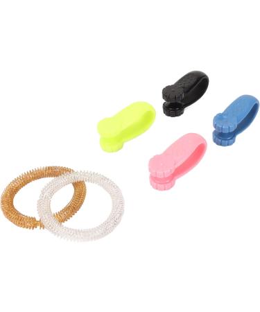 Acupressure Point Clip for Migraine Relief - Portable Flower-Shaped Headache Relief Tool - Anggrek ABS Hand Pressure Clip - Buy Online on GoSupps.com