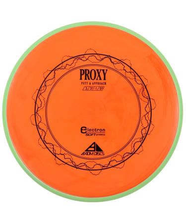Axiom Discs Electron Proxy Disc Golf Putter (Choose Your Firmness/Colors May Vary) 165-170g Soft