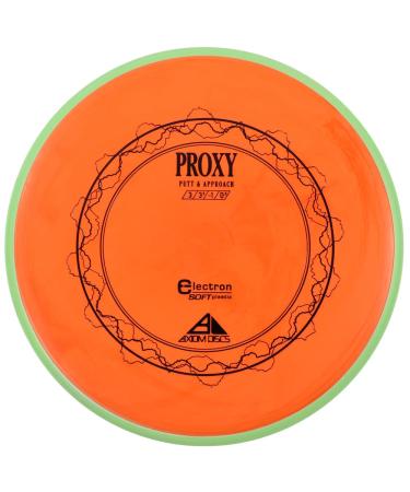 Axiom Discs Electron Proxy Disc Golf Putter (Choose Your Firmness/Colors May Vary) 165-170g Soft