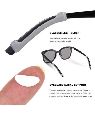 Coheali 24 Pairs Nose Pads for Glasses - Comfortable Nasal Cushions & Ear Pads for Eyewear | International Shipping Available - Buy Online on GoSupps.com