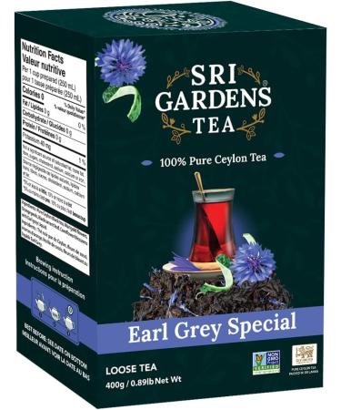 Sri Gardens Earl Grey Flavour Black Tea 400g Carton - Buy Online on GoSupps.com