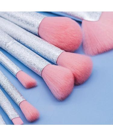 10 Piece Scrub Makeup Brushes Set Full Powder & Eye Shadow Beauty Tool Kit for Flawless Application | International Shipping Available - Buy Online on GoSupps.com