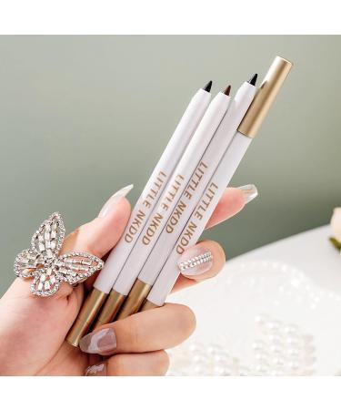 Heykomi Waterproof Eyeliner Pencil - Long Lasting, Sweatproof & Non-Smudging - Black (2PCS) - Buy Online on GoSupps.com