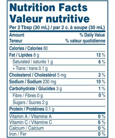 Hellmann's Italian Salad Dressing No Artificial Colours or Flavours Gluten Free 3.78 L - Buy Online on GoSupps.com