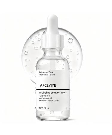 AFCRYIYE Argireline Solution 10% Facial Serum Anti-Aging Face Serum for Women & Men Wrinkle & Fine Line Reducer Skin Firming & Hydrating Boosts Elasticity 30ml / 1oz (1)