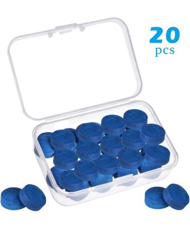 KECHIO 13mm Pool Billiard Cue Tips - Blue Snooker Cue Tips - Buy Online on GoSupps.com