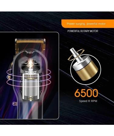 Professional Hair Clippers for Men - All-Metal Rechargeable Hair Clipper with 440C Blade for Precision Cutting - Buy Online on GoSupps.com