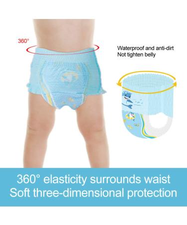 3-Piece Reusable Toddler Swim Diapers | Waterproof Swim Pants for Babies (L 9-14 kg) - Eco-Friendly & Comfortable - Buy Online on GoSupps.com
