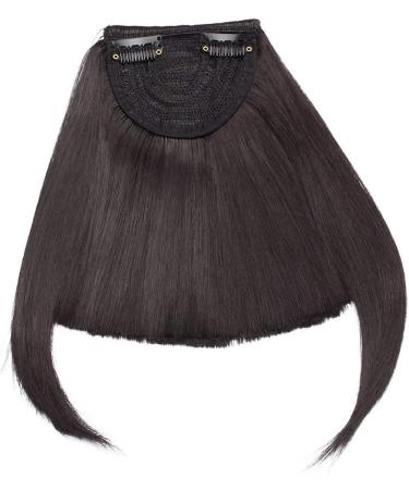 One Piece Straight Bang Clip In On Bangs Fringe Cute Hair Extensions - Natural Black - Buy Online on GoSupps.com