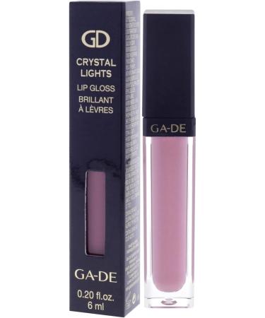 GA-DE Crystal Lights Lip Gloss 829 - Enriched with Light-Reflecting Crystal Pearls - Smooth Silky Rich Color - Moisturizes and Adds Shine - 0.2 oz - Buy Online on GoSupps.com