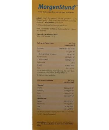  P. Jentschura P. Jentschura Morning Time - 2 x 500 g - Buy Online on GoSupps.com