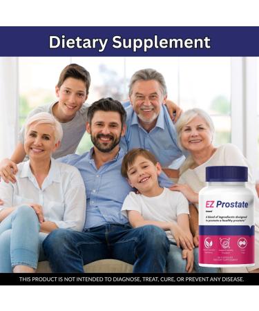 EZ Prostate with Pumpkin Seed Oil Ezprostate Capsules for Men Ez Prostate Formula Ez Prostate Supplement Ez Prostate Capsules for Maximum Strength (300 Capsule) - Buy Online on GoSupps.com
