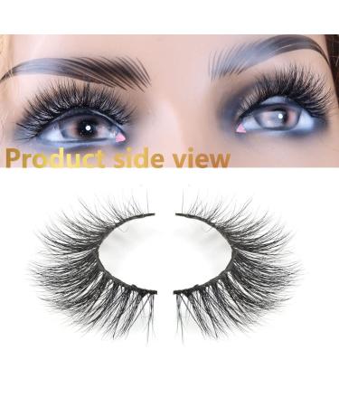 Buy 5 Pairs 18mm 3D Wispy Mink Lashes - Wholesale Fluffy Curled Eyelash Extensions Reusable & Cruelty-Free - Buy Online on GoSupps.com