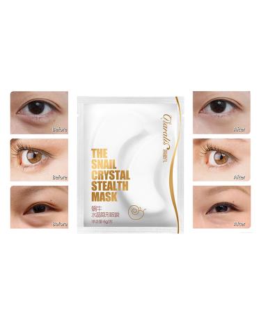 Shop Sonew 30 Pairs Eye Pads - Snail Essence for Dark Circles & Swollen Eyes | Moisture & Anti-Aging Collagen Cream - Buy Online on GoSupps.com