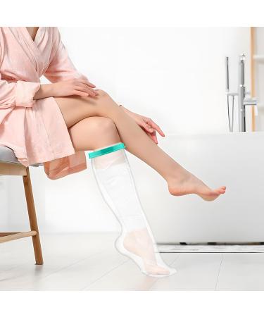 Waterproof Leg Protection for Showers | Reusable Elastic Cover for Wounds | 100cm Plaster Protection for Bathing - Buy Online on GoSupps.com