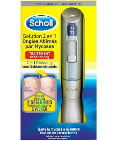 SCHOLL Mycose des Ongles Solution 2 en 1 Ongles Ab m s - Lot de 2 1 unit (Lot de 2) - Buy Online on GoSupps.com