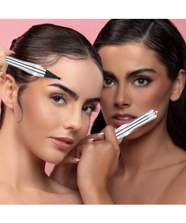 Waterproof Eyebrow Pencil for Women | Natural Full Brows | Sweat-Proof & Easy Application (Black - Buy Online on GoSupps.com