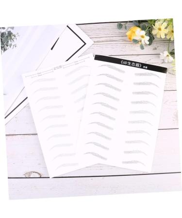 SKISUNO Eyebrow Makeup Tools 2 Pairs Makeup Decals Eyebrow Artificial Eyebrow Patch s 6d Makeup Tools Hair - Buy Online on GoSupps.com
