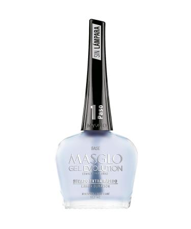 MASGLO GEL EVOLUTION Nail Polish Gel Effect - Base & Top Coat Kit - No UV/LED Lamp Required - Up to 12 Days Duration - 2PCs - Buy Online on GoSupps.com
