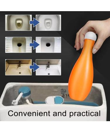 Bowling Blue Bubble Toilet Bowl Cleaner Toilet Fresheners Deodorizing and Descaling Automatic Long-Lasting Toilet Bowl Cleaner in Bottle (1) - Buy Online on GoSupps.com