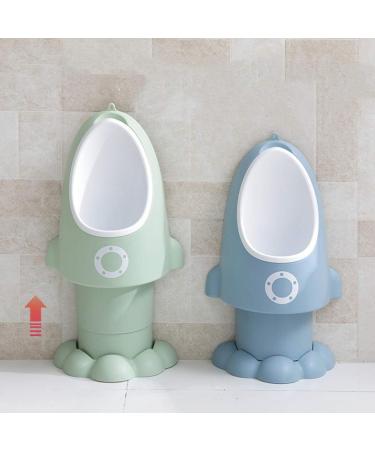 NUOBESTY Toddler Urinal Urinals for Toddler Boys Kid Urinal Cartoon Urinal Potty Toilet Trainer Baby Boy Three-dimensional Light Green 27.5 x 15 x 49cm - Buy Online on GoSupps.com