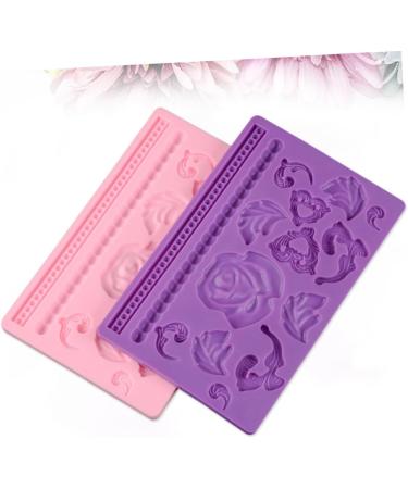HOMSFOU 3pcs Chocolate Silicone Molds Ice Chips Candy Ice Cube Silicone Molds Cookie Cookie Mold Silicone Ice Cube Molds Biscuit Cutters Jellybeans Candy Bakeware Fondant Mold Cake mediumx3pcs As Shownx3pcs - Buy Online on GoSupps.com
