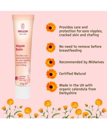 Weleda Nipple Balm 25g - Soothing Relief for Breastfeeding Moms - Buy Online on GoSupps.com
