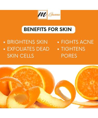 mGanna 100% Natural Orange Peel Powder For Skin Care 0.50 LBS / 227 GMS - Buy Online on GoSupps.com