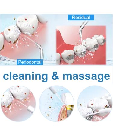High-Pressure Replacement Tips for Waterpik - 8 Pack | Premium Water Flosser Accessories - Buy Online on GoSupps.com