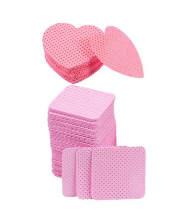 BUGUUYO 400 Sheets janitorial supplies lash stuff manicure supplies nail art gel nail building gel nail supplies eye lashes glue paint stripper gel nails gel eyelash cotton polishing pad