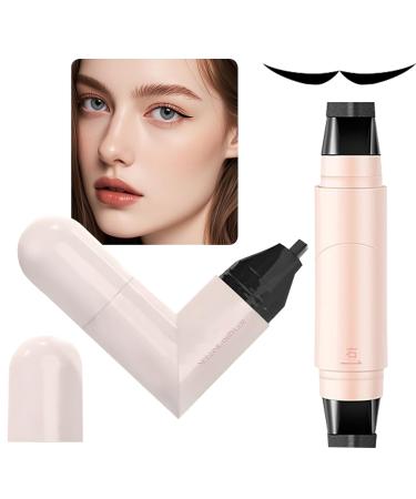 Opilroyn Eye Corner Makeup - 2 Makeup Tips Anti-Smudge Stencils | Gel Stencils for Beginners and Gift