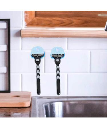 Fomiyes 2-St Razor Holder - Wall-Mounted Shower Hooks & Suction Cup Towel Storage for Easy Bathroom Organization - Buy Online on GoSupps.com