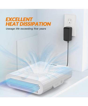 Gelpal Professional Nail Dust Collector for Acrylic Nails | Electric Nail Vacuum Fan | Low Noise | Nail Polishing and Salon - White - Buy Online on GoSupps.com