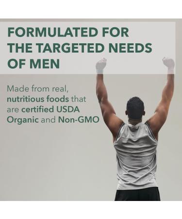 PlantFusion Organic Multivitamin for Men - One Daily Whole Food Blend Men's Multivitamin - Vegan Non-GMO Gluten Free & Dairy Free - 30 Tablets (1 Month Supply) 30 Count (Pack of 1) - Buy Online on GoSupps.com