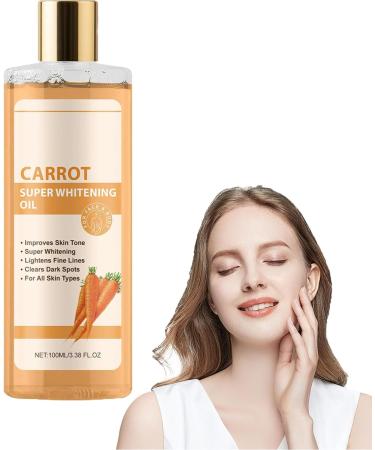 Carrot Oil for Skin Super Whitening Carrot Oil 7 Days Carrot Oil for Dark Skin Brightening Oil Super Whitening Oil Papaya Body Repair (1) - Buy Online on GoSupps.com