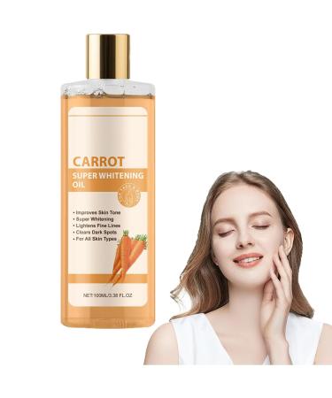 Carrot Oil for Skin, Super Whitening Carrot Oil 7 Days, Carrot Oil for Dark Skin, Brightening Oil, Super Whitening Oil Papaya Body Repair (1)