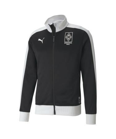 PUMA Borussia M nchengladbach Track Jacket Men black/white S (44/46 EU)