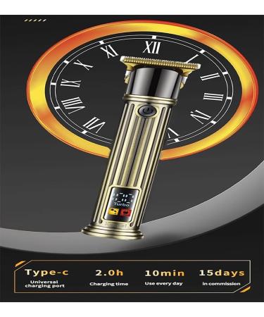 Hair Clippers for Men Professional Beard Shaver Barbershop Grooming Cordless Hair Trimmer Hairstyle Design Carving Metal Men Cordless Hair Trimmer - Buy Online on GoSupps.com