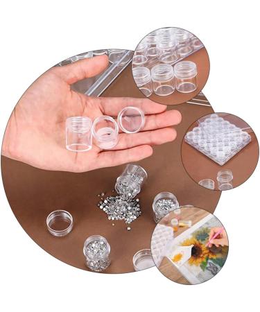 FRCOLOR Nail Stuff Organizer 1 Set Storage Box Sequin Trim Diamond Decor Manicure Organizer Container Clear Container Small Item Organizer Container Clear Bottle Plastic Diamond Box Nail - Buy Online on GoSupps.com