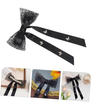 FRCOLOR Girl Hair Clips bow hairpin big bows for girls hair barrettes for women hair bows clip hair bows for bows hairpins big hair bows hair bow clips South Korea bow tie - Buy Online on GoSupps.com