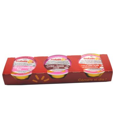 Indalitos - Assortment of York cream, curing and turkey - Box of 21 assortments (assortment 3x25gr)