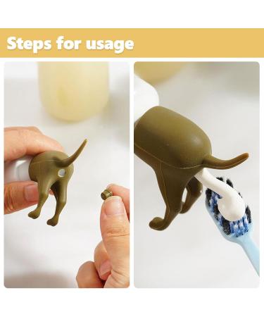 Buy Btronsn 3-Piece Toothpaste Dispenser Caps - Creative & Funny Toothpaste Attachments for Home | Perfect Gift Idea! - Buy Online on GoSupps.com