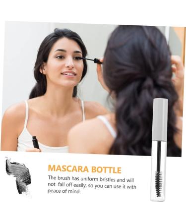 AUTSUPPL 11pcs Eyelash Tube Empty Mascara Tube Mascara Tubes Empty Mascara Wand Mascara Tubing Plastic White - Buy Online on GoSupps.com