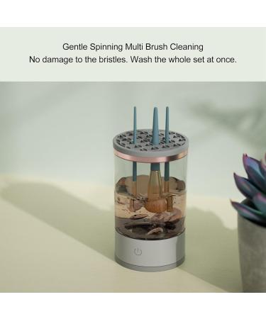 TRISAR Electric Makeup Brush Cleaner | 8W 7000rpm Automatic Travel Cleaner | Fast & Effective Brush Cleaning - Buy Online on GoSupps.com
