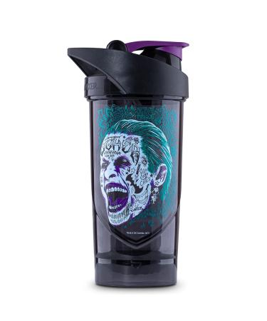 Shieldmixer Hero Pro Classic Shaker Joker - BPA-free - Gym Accessories - Protein Shaker - Fitness Drinking Bottle - Black - 700ml - Buy Online on GoSupps.com