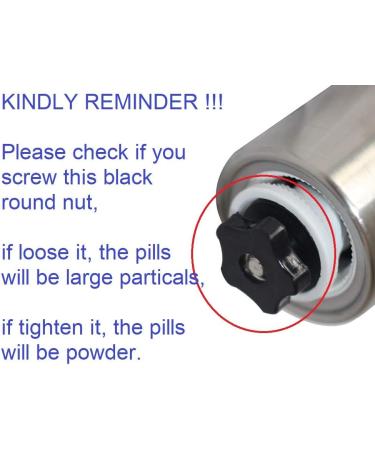 CoaGu Pill Crusher - Grind Tablets to Fine Powder for Travel Pets & Kids | Ideal for Feeding Tubes - Buy Online on GoSupps.com