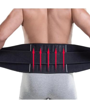 Kidney belt for men and women lumbar support ergonomic for back pain sports activities gym work prevents injuries.